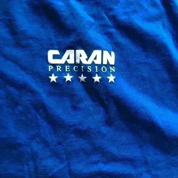 caran precision blue t-shirt mens 3x - Picture 3 of 4